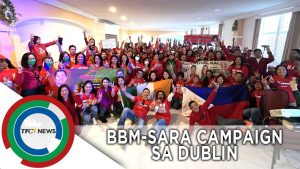 Ilocano community pinangunahan ang BBM Sara campaign rally sa Dublin TFC News Ireland